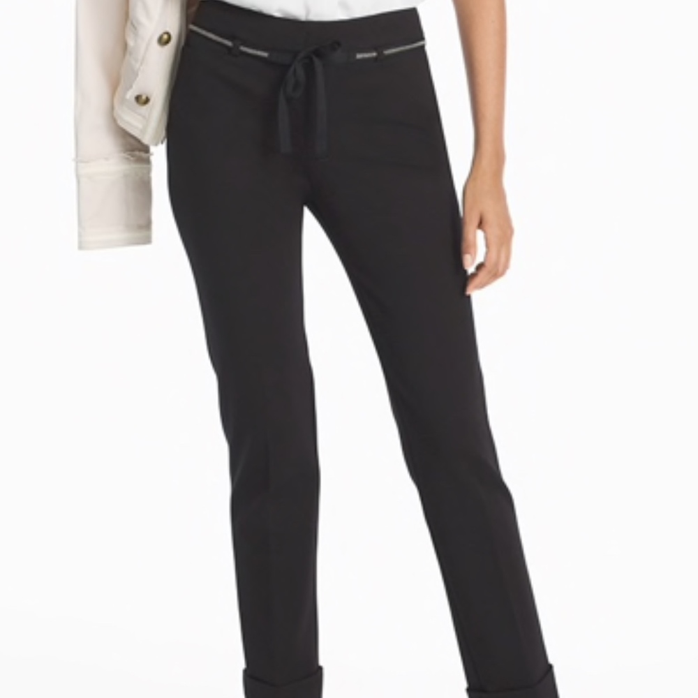 White House Black Market Ponte Girlfriend Pants